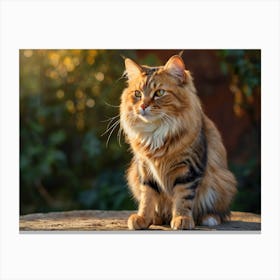 Coon Cat 1 Canvas Print