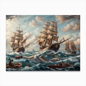 Sailing Ship Canvas Print