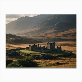 Scottish Castle Canvas Print