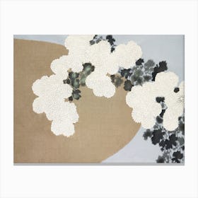 Birds From Momoyogusa –Flowers Of A Hundred Generations, Kamisaka Sekka (31) Canvas Print