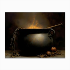 Cauldron Of Fire 1 Canvas Print