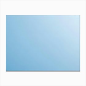 Abstract Blue Gradient Background Canvas Print