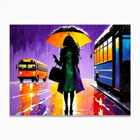 Rainy Day Canvas Print