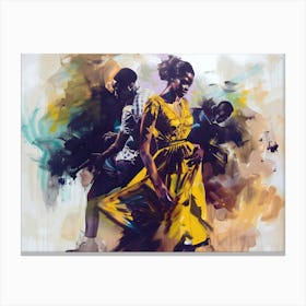 Dancers Canvas Print