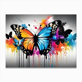 Colorful Butterfly 42 Canvas Print