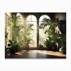 Room With Plants Canvas Print