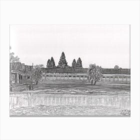 Angkor Wat Canvas Print