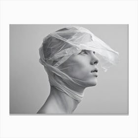 Plastic Head Canvas Print