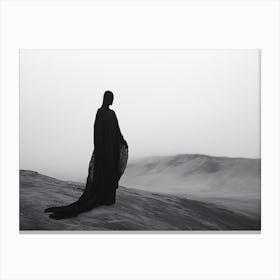 'The Woman In The Fog' Canvas Print