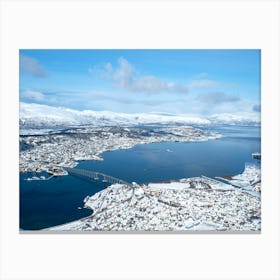 Tromso View, Norway Canvas Print