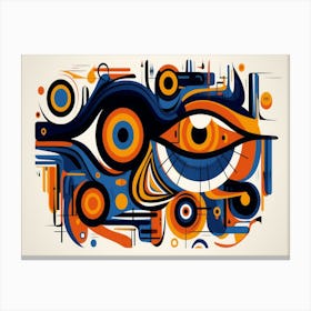 Eye Of God 3 Canvas Print