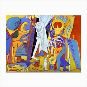 Christ On The Cross by Pablo Picasso Canvas Print