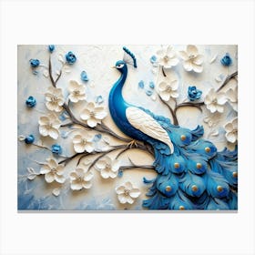 Peacock 21 Canvas Print