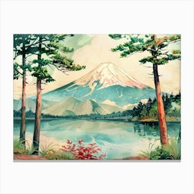 Mt Fuji 3 Canvas Print