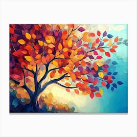 Autumn Tree 3 Canvas Print