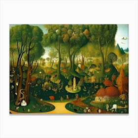 Garden Of Earthly Delights 1 Canvas Print