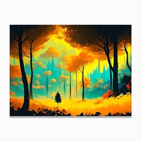 Forest 41 Canvas Print