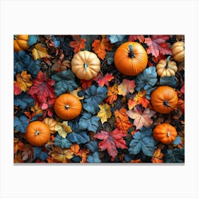 The Pumpkin Harvest 21 Canvas Print