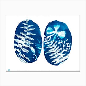 Blue Breathwork Canvas Print