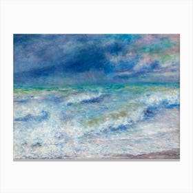 Seascape (1897), Pierre Auguste Renoir Canvas Print