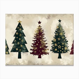 Christmas Trees 1 Canvas Print