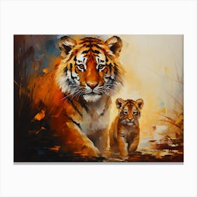 Roaring Love Canvas Print