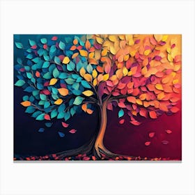 Tree Of Life 222 Canvas Print