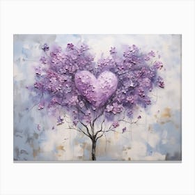 Heart Tree Canvas Print