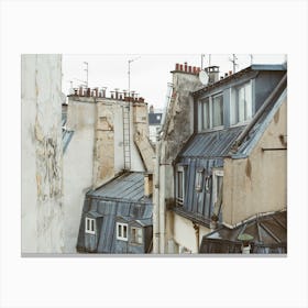 Paris Rooftops Canvas Print