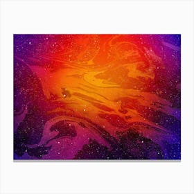 Nebula - Marble Space #4 Canvas Print