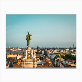 Basilica Santuario Sant'Antonio di Padova Milan, Italy. Canvas Print