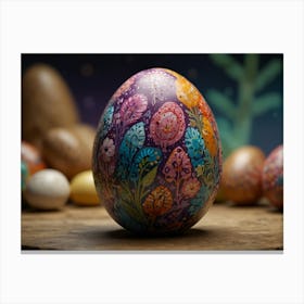 Giant Easter Egg Canvas Print