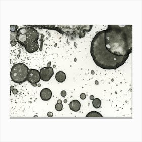 Spots Japanese Style Canvas Print