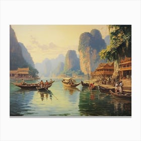 Thailand Landscape Canvas Print