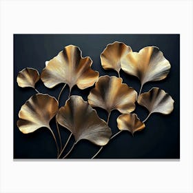 Ginkgo Leaves 3 Canvas Print