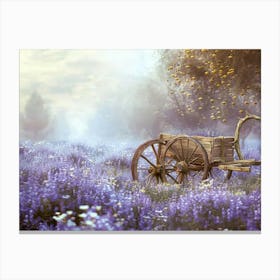 Lavender Field 25 Canvas Print