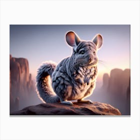 Chinchillaroo Canvas Print