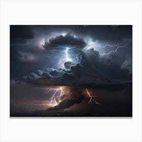 Lightning Storm 3 Canvas Print