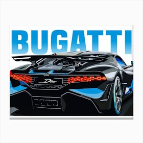 Bugatti Divo Canvas Print