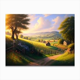 Country Road 5 Canvas Print