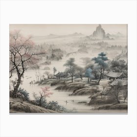 Chinese Landscape 6 Canvas Print