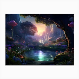 Fairytale Forest 2 Canvas Print