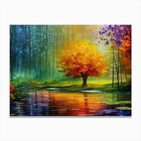 Autumn Forest 7 Canvas Print