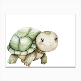 Cute Turtle 1 Canvas Print