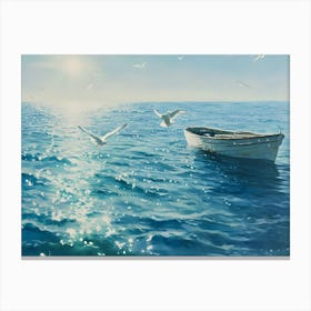 Seagulls Canvas Print