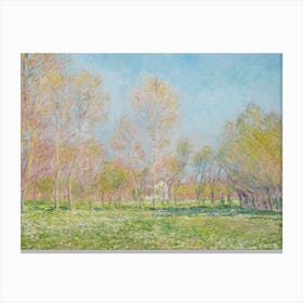 Claude Monet - L'Arbour Canvas Print