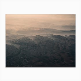 Landscapes Raw 5 Andes Canvas Print