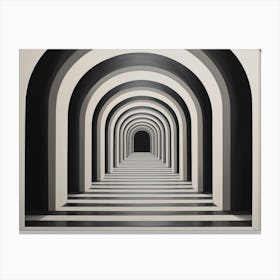 Tunnel Canvas Print