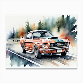 Ford Mustang Canvas Print