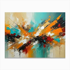 Abstract oil Painting Canvas Print